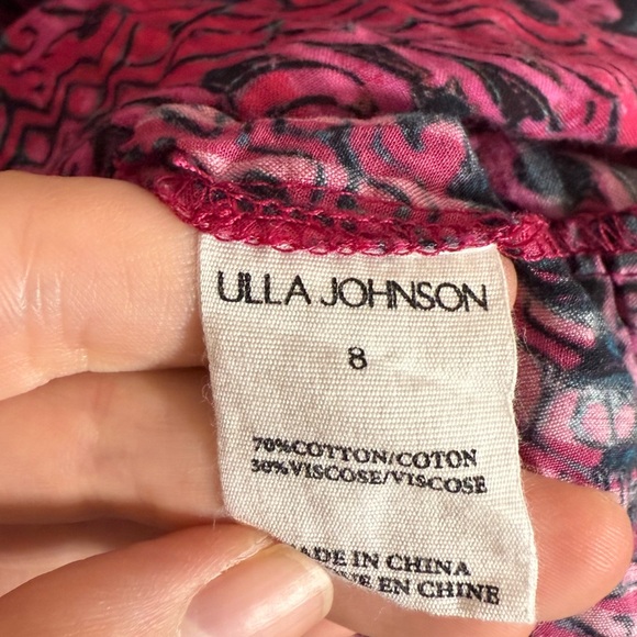 Ulla Johnson Denia Mini Dress Pink Floral - Picture 6 of 6